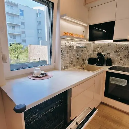 Terrace Big Family - Big Terrace, Free Parking, Netflix Cinema Appartement Wrocław